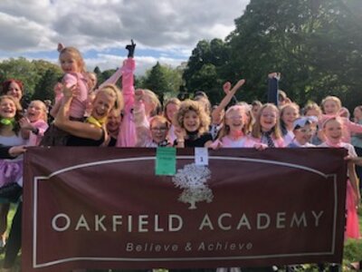 Image of Oakfield Academy receive 1st Place in Frome's Carnival